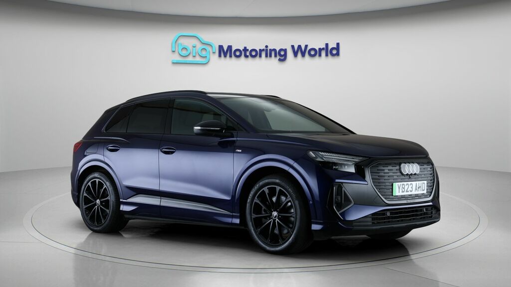 Audi Q4 E Tron Edition 1 Blue