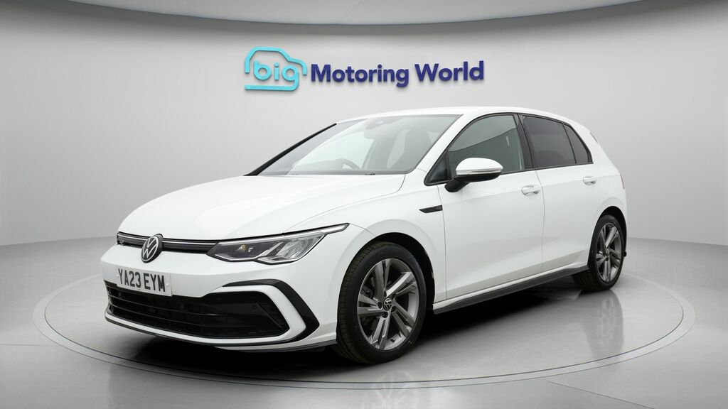 Volkswagen Golf R-line YA23EYM White #3