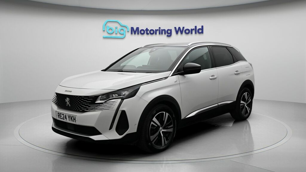 Peugeot 3008 Gt White #3