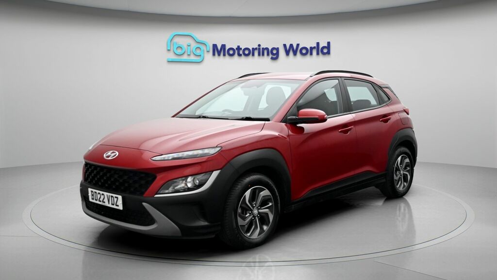 Hyundai Kona Se Connect Red #3