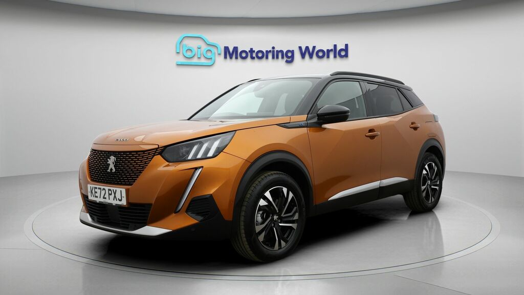 Peugeot e-2008 Gt Orange #3