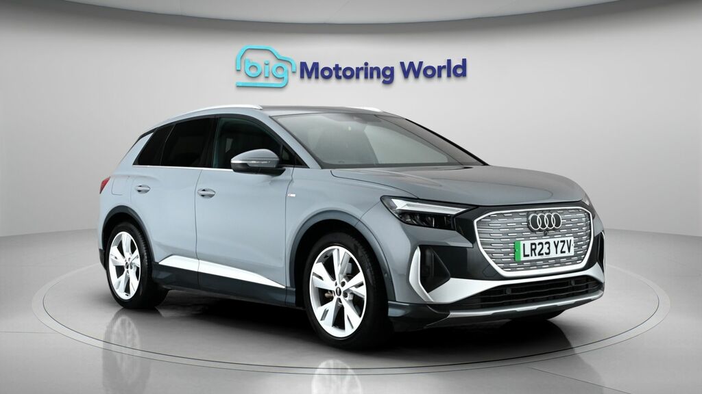 Audi Q4 E Tron S Line Grey