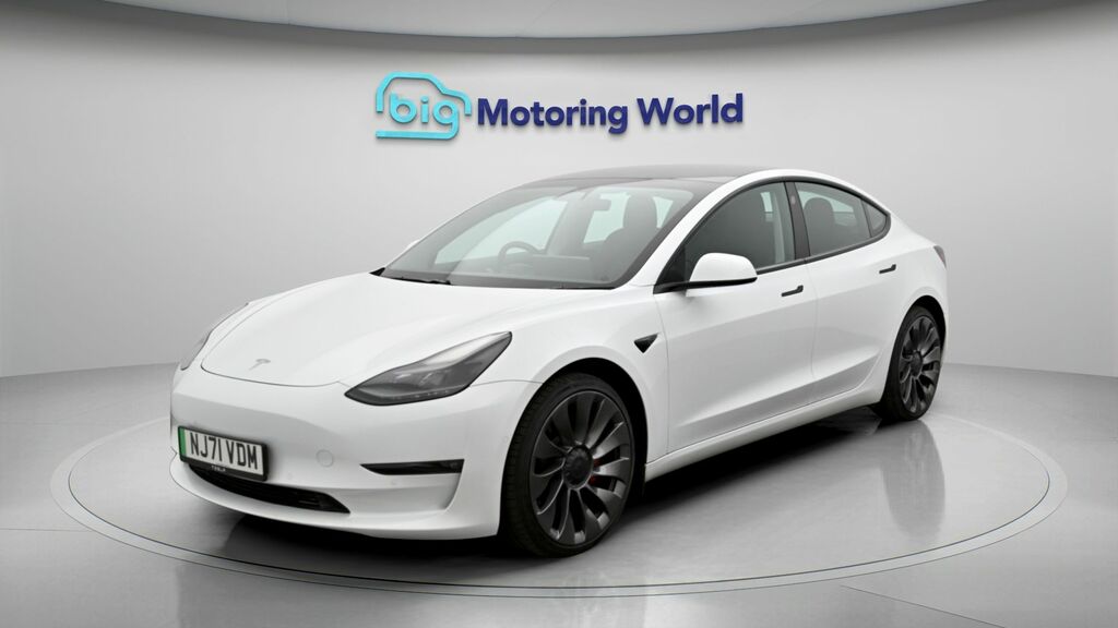 Tesla Model 3 Performance White #3