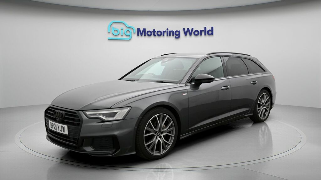 Audi A6 Avant Black Edition Grey #3