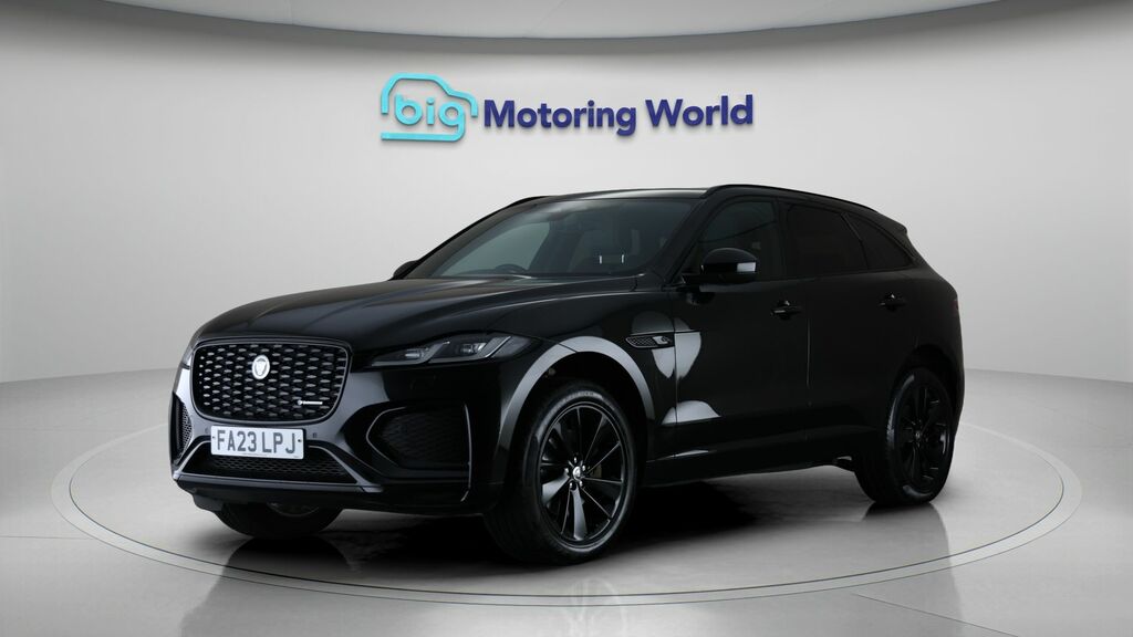 Jaguar F-Pace R-dynamic Se Black Black #3