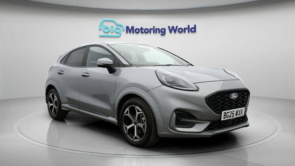 Ford Puma St-line Silver