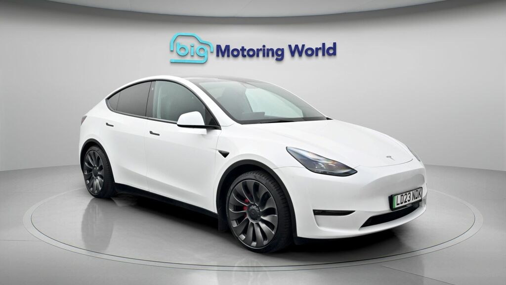 Tesla Model Y Performance White