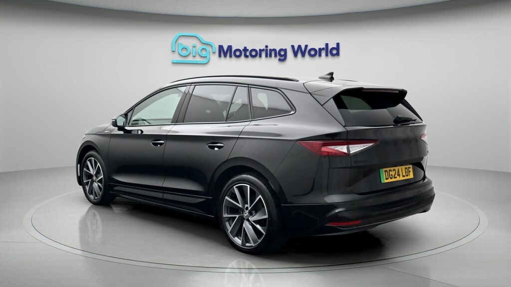 Skoda ENYAQ 85X Sportline Plus Black #5