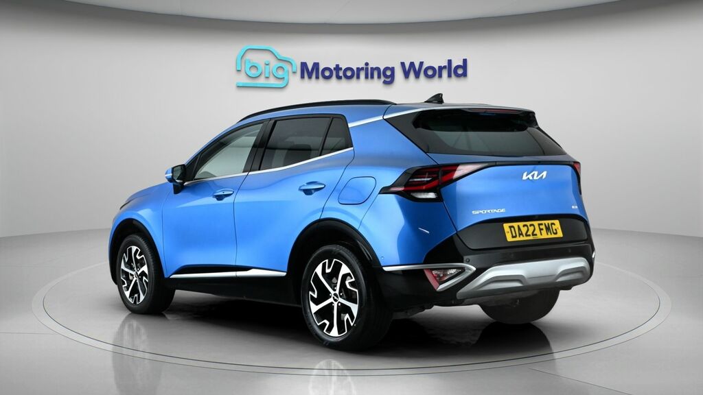 Kia Sportage 4 Blue #5