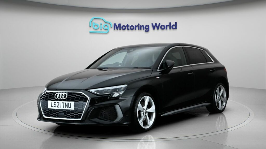 Audi A3 S Line LS21TNU Black #3