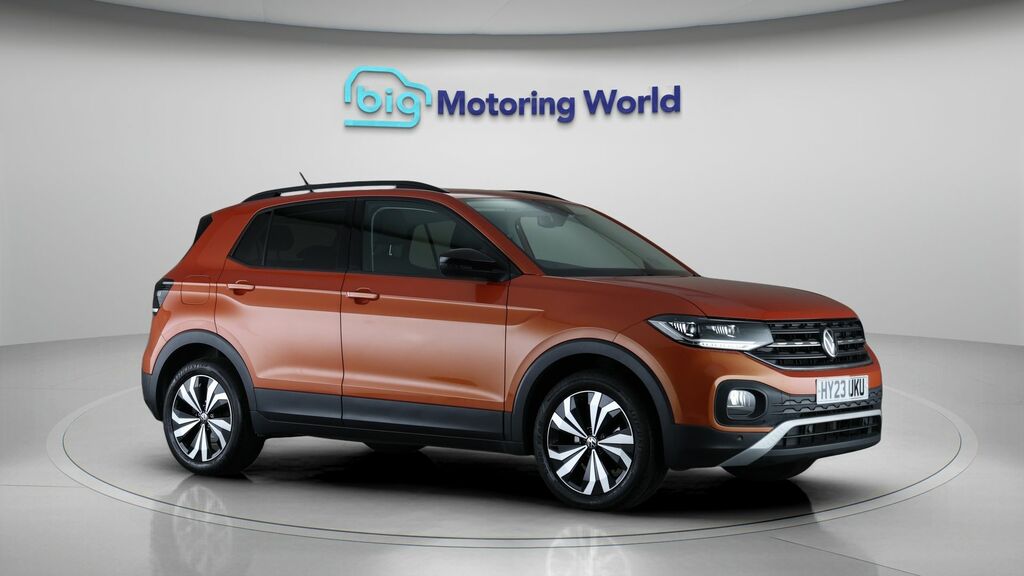 Volkswagen T-Cross Black Edition Orange