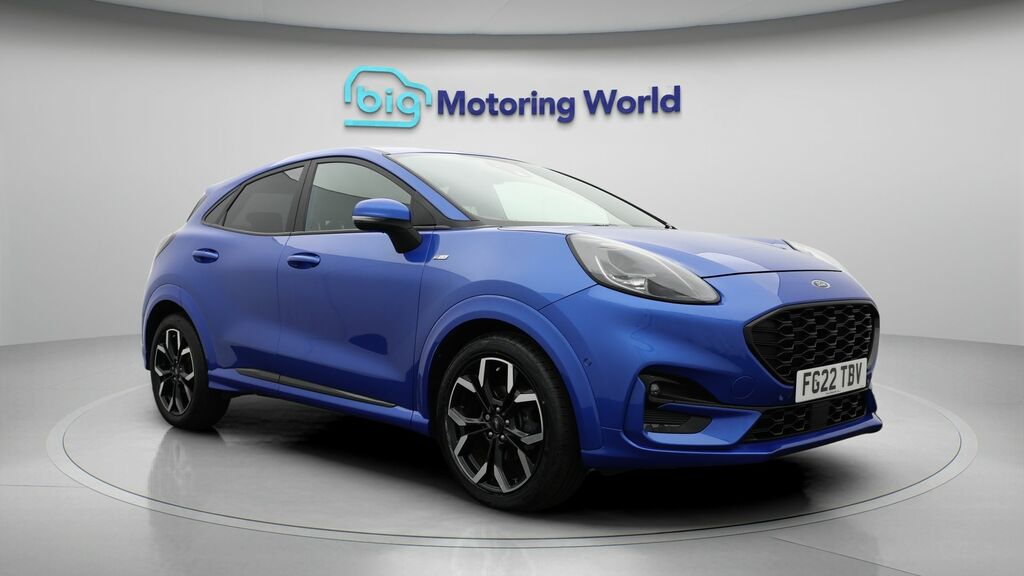 Ford Puma St-line X Blue