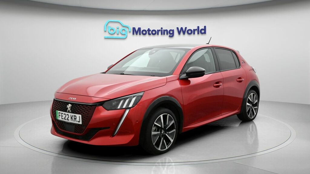 Peugeot e-208 Gt Premium FE22KRJ Red #3