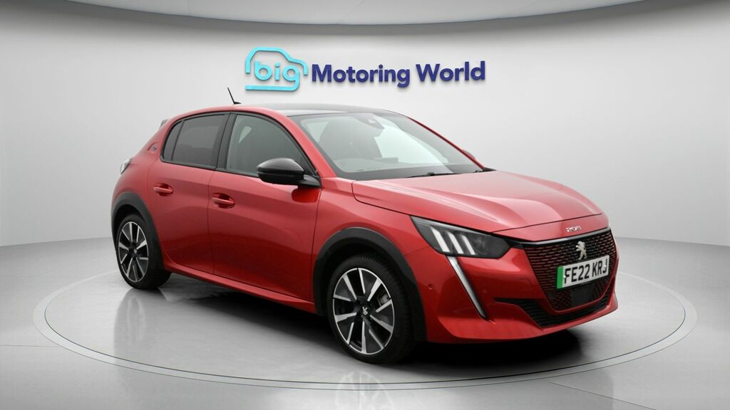 Peugeot e-208 Gt Premium Red