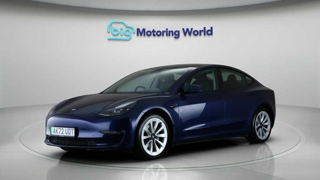 Tesla Model 3 Long Range AK72UDT Blue #3