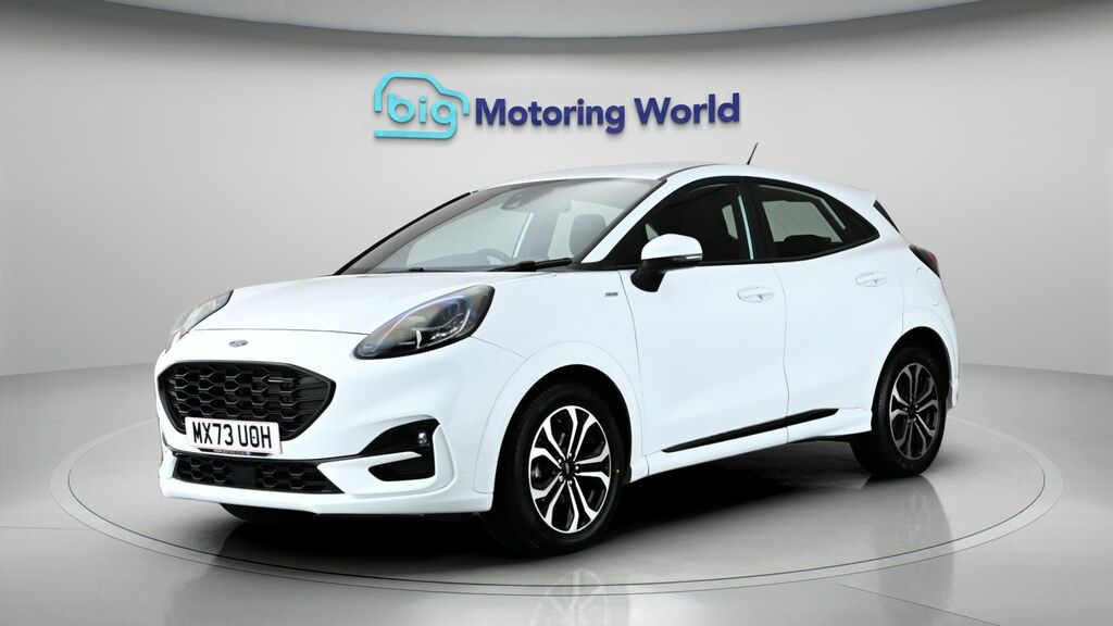 Ford Puma St-line MX73UOH White #3
