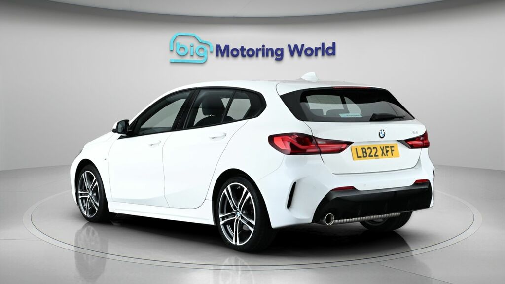 BMW 1 Series M Sport LB22XFF White #5