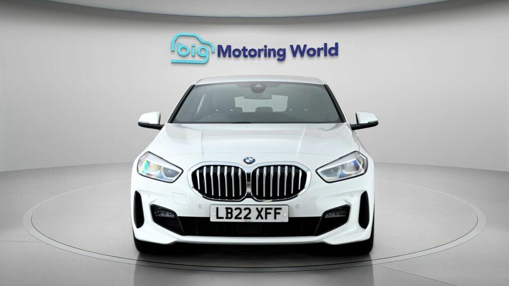 BMW 1 Series M Sport LB22XFF White #2