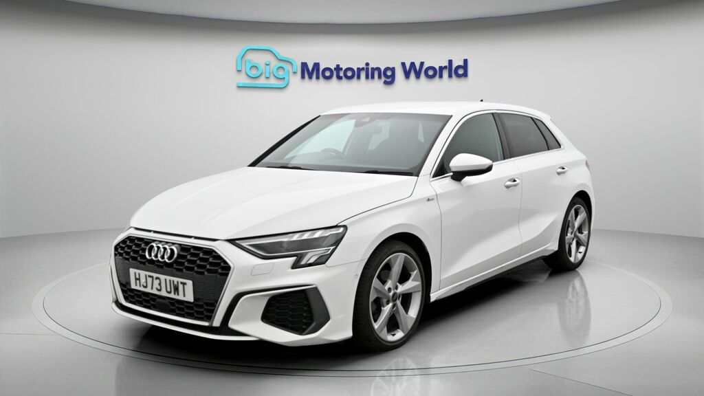 Audi A3 S Line HJ73UWT White #3