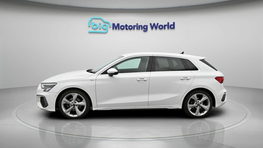 Audi A3 S Line HJ73UWT White #4
