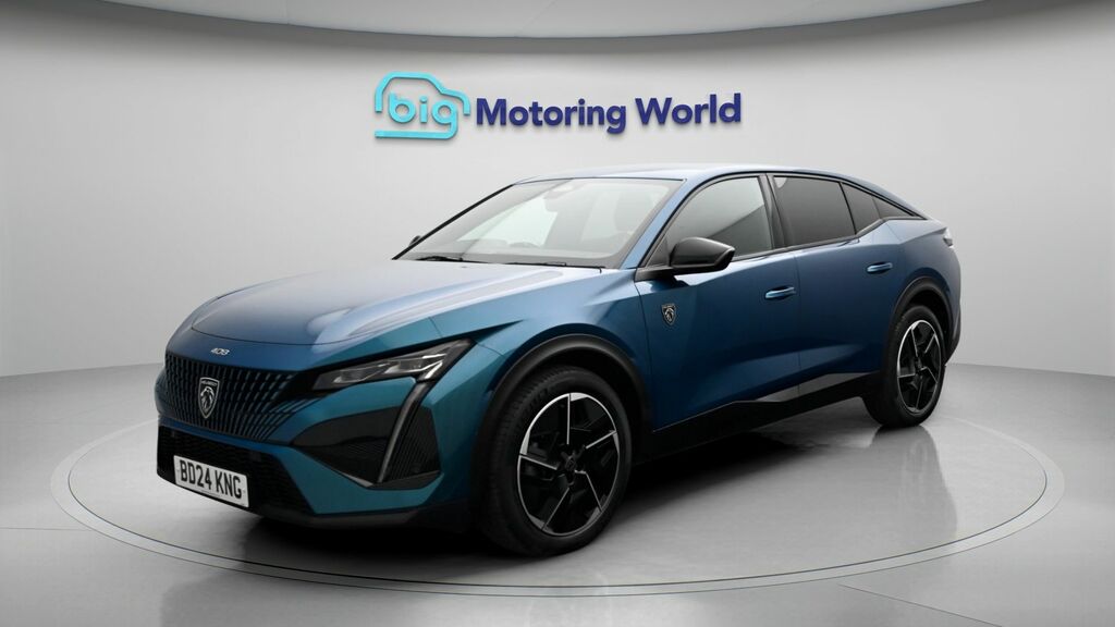 Peugeot 408 Gt Blue #3