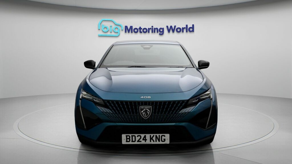 Peugeot 408 Gt Blue #2