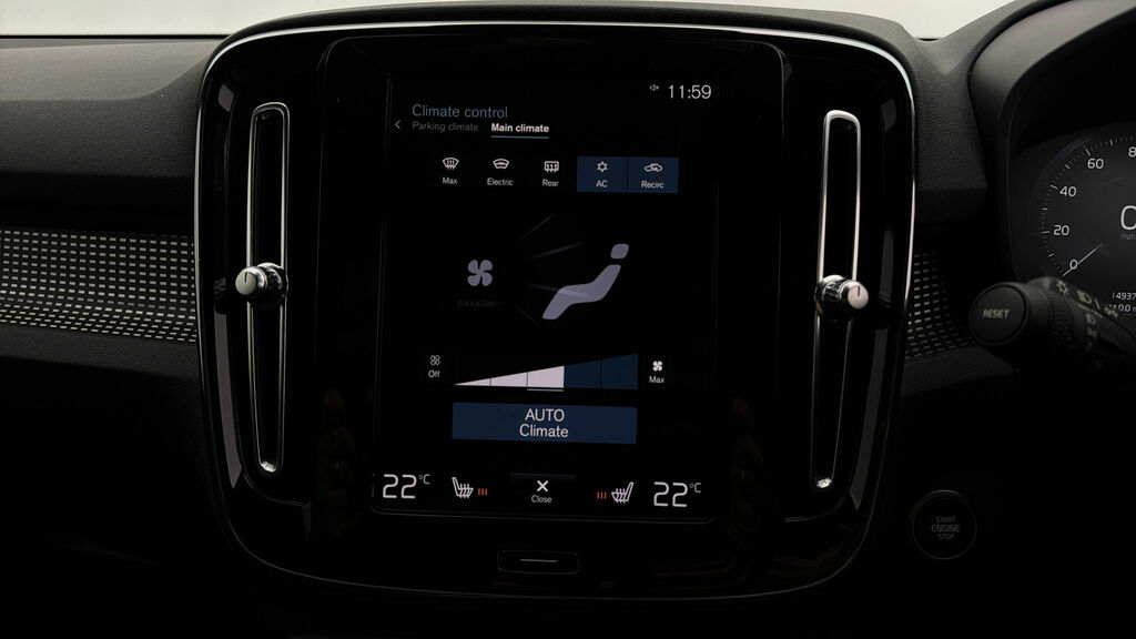 Volvo XC40 Recharge Twin 78Kwh Ultimate Suv White #11