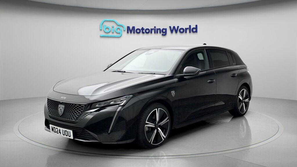 Peugeot 308 Gt Black #3