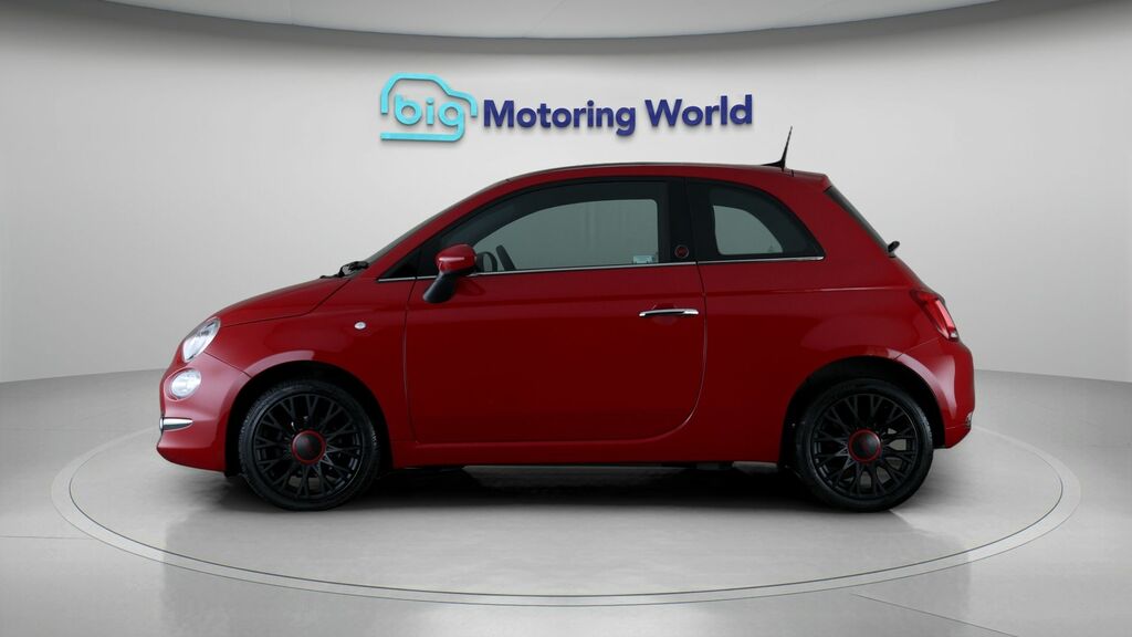 Fiat 500 Red Red #4