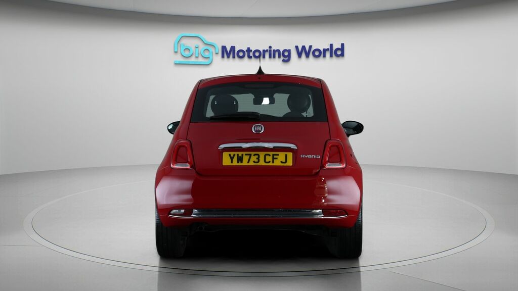 Fiat 500 Red Red #6