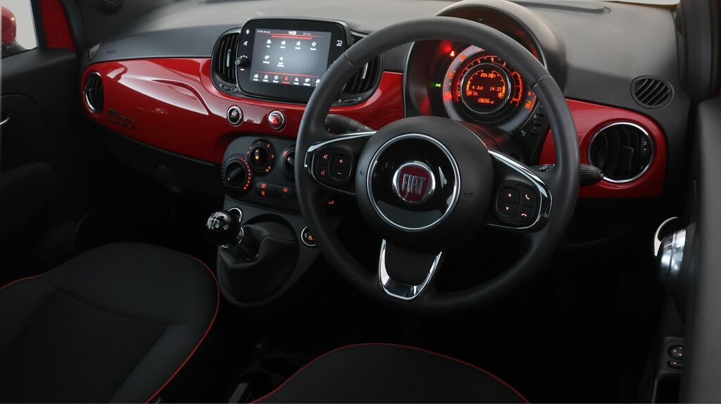 Fiat 500 1.0 Mhev Red Hatchback Euro 6 S Red #9