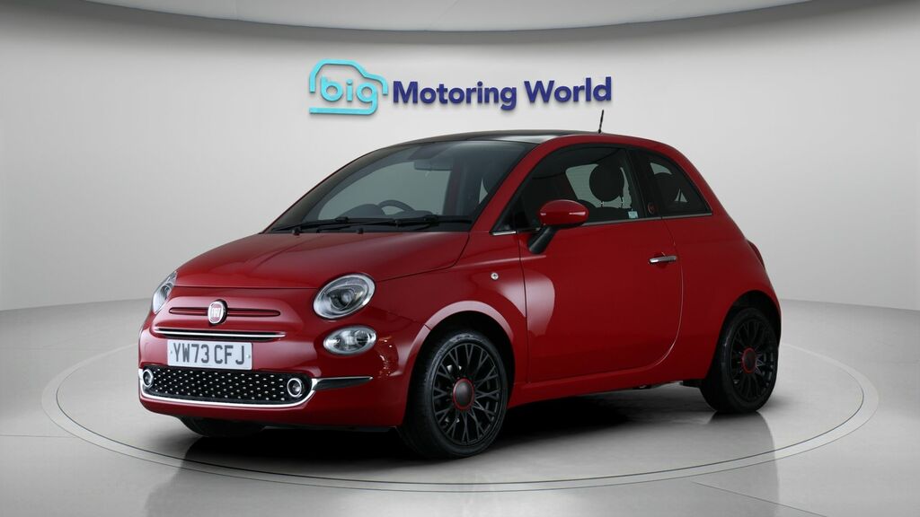 Fiat 500 Red Red #3