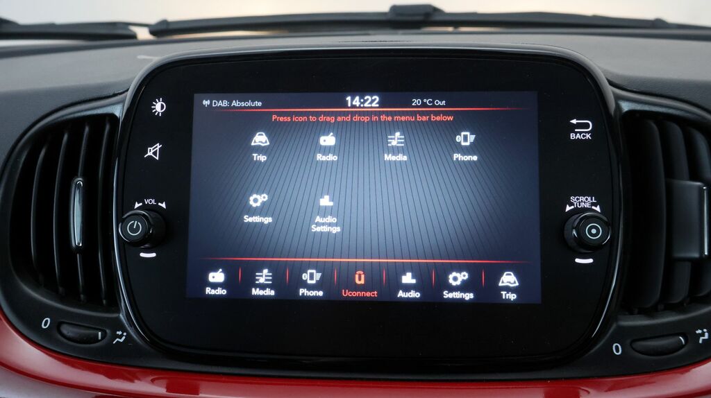 Fiat 500 1.0 Mhev Red Hatchback Euro 6 S Red #11