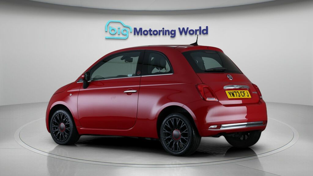 Fiat 500 Red Red #5