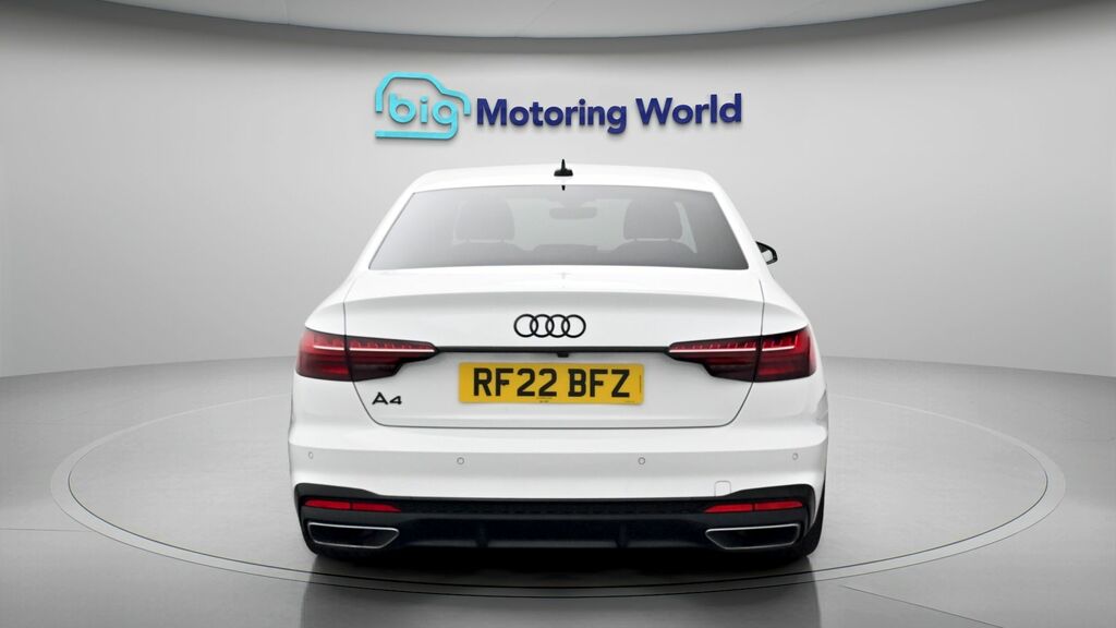 Audi A4 Black Edition White #6