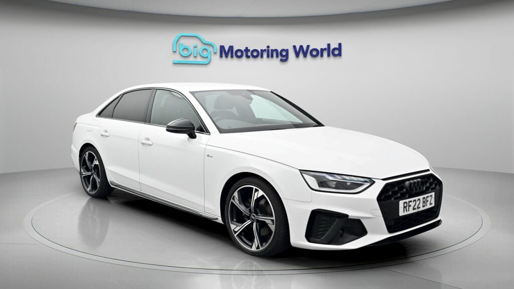 Audi A4 Black Edition White