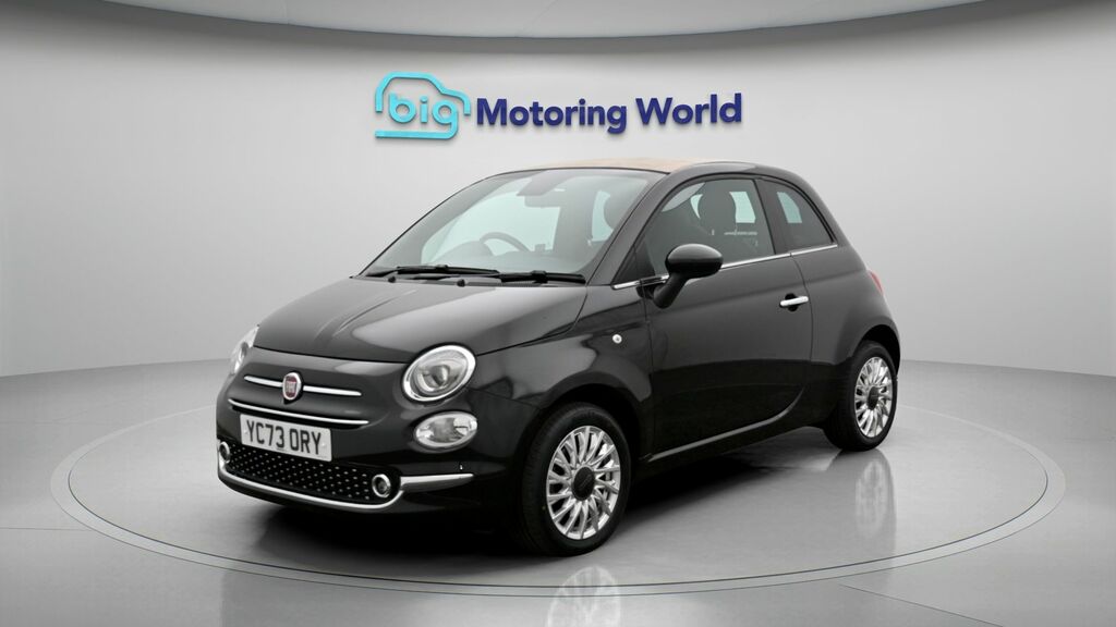 Fiat 500C 500 Mhev Black #3