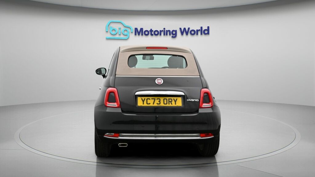 Fiat 500C 500 Mhev Black #6