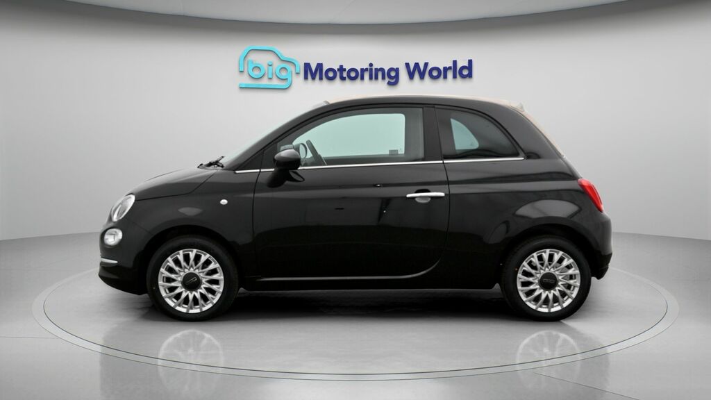 Fiat 500C 500 Mhev Black #4