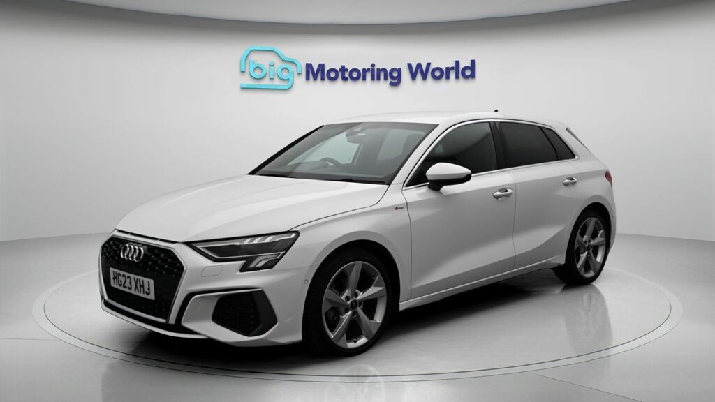 Audi A3 S Line White #3