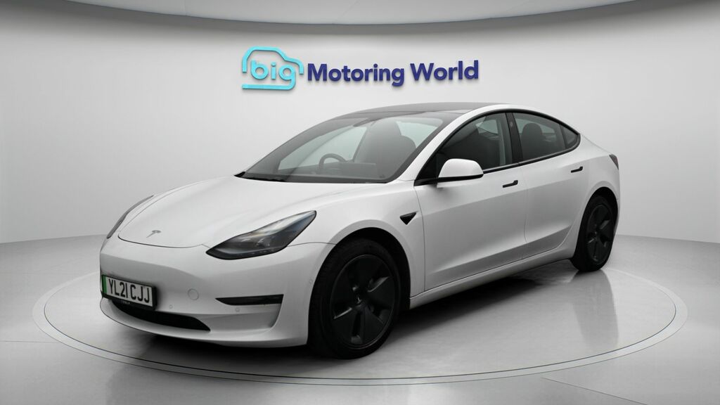 Tesla Model 3 Long Range YL21CJJ White #3