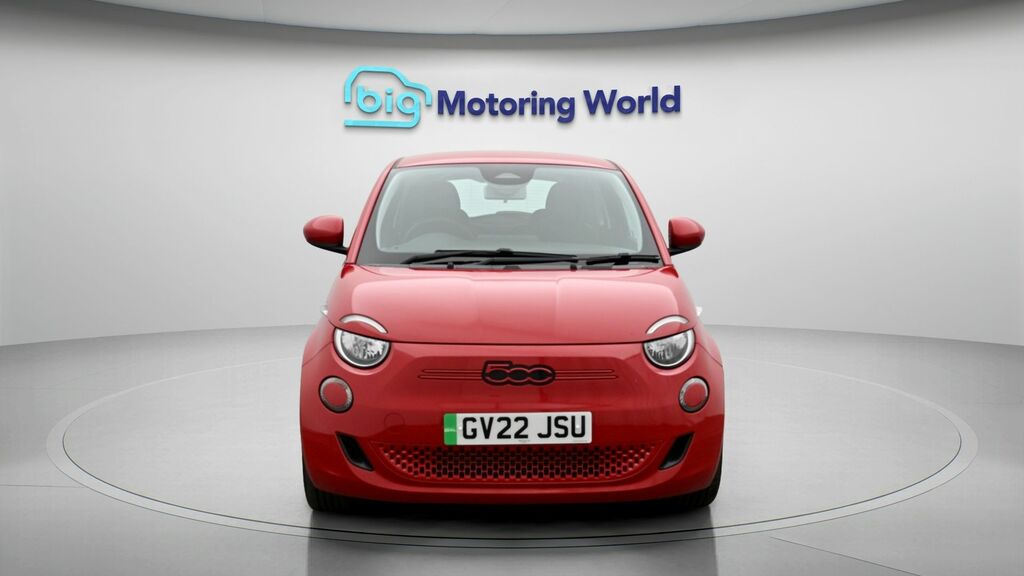 Fiat 500E Red Red #2