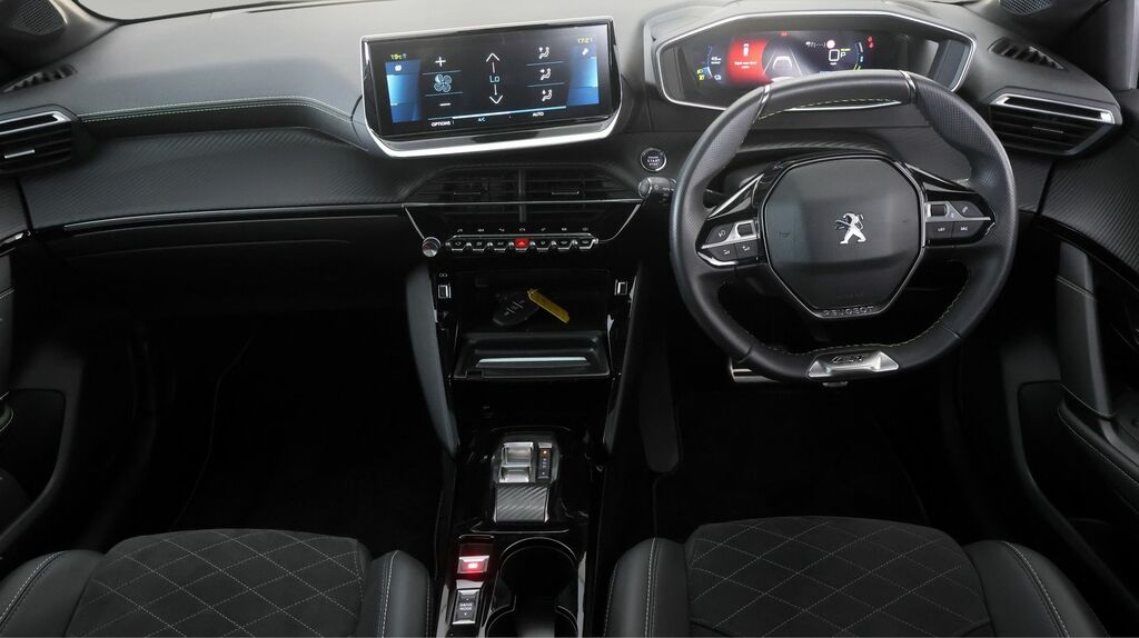 Peugeot e-208 50Kwh Gt Hatchback 7Kw Charger Yellow #13