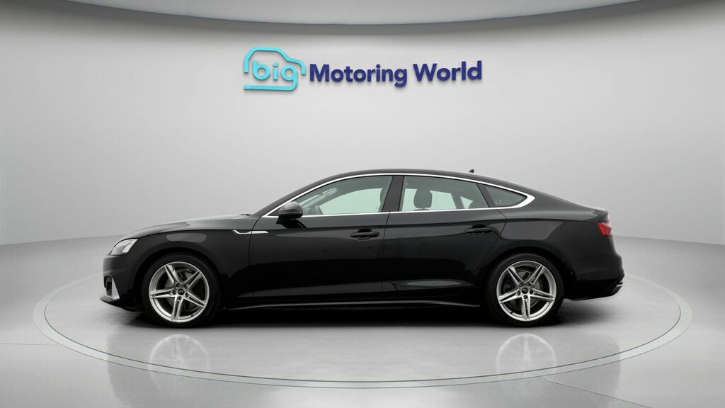 Audi A5 Sport Black #4
