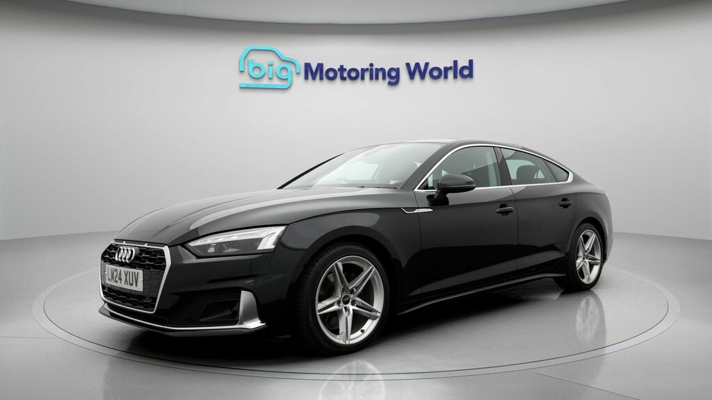 Audi A5 Sport Black #3
