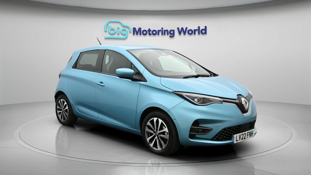 Renault Zoe Gt Line Blue