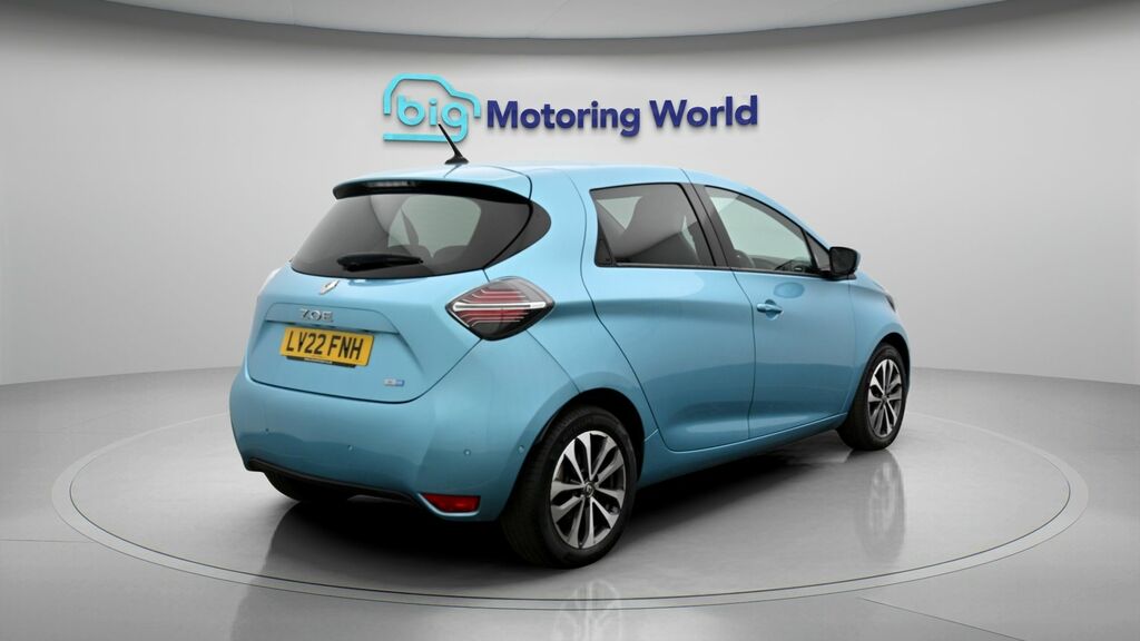 Renault Zoe 100Kw Iconic R135 50Kwh Boost Charge 2022 Blue #7