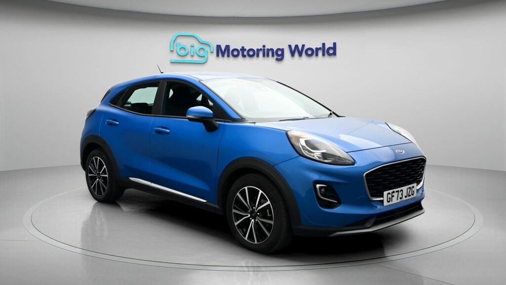 Ford Puma Titanium Blue