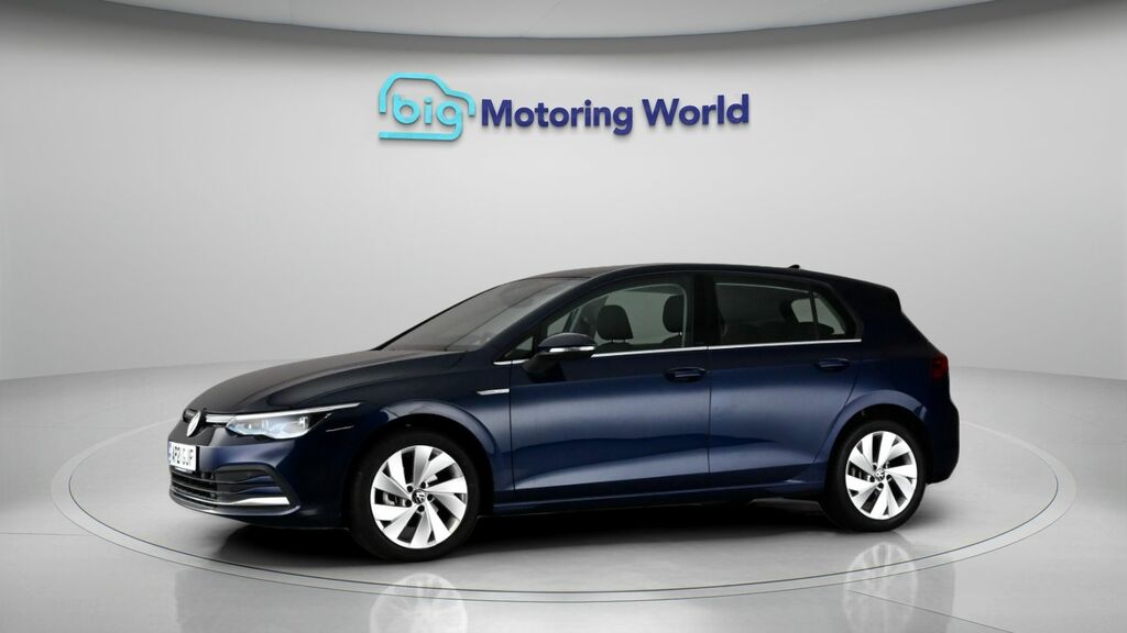 Volkswagen Golf Style Blue #4