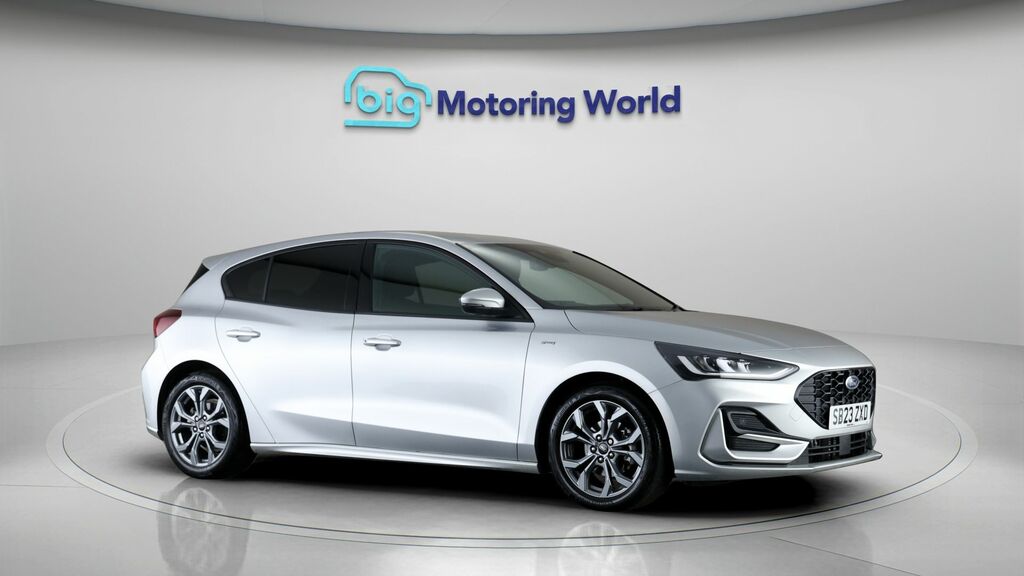 Ford Focus St-line Silver